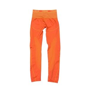 Gymshark High Rise Ribbed Apex Seamless Leggings Sz‎ S in Orange